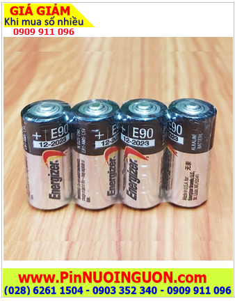 Energizer E90, LR1 /Pin N 1.5v Alkaline Energizer E90, LR1, SUM 5, R1 chính hãng (Vỉ palstic 4 viên)